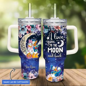 Donald Duck Mickey Mouse And Friends Cartoon Custom Stanley Quencher 40oz Stainless Steel Tumbler With Handle Rraeo.jpg