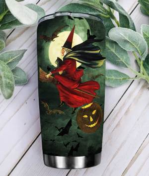 Halloween Witch Stainless Steel Tumbler 4586.jpg