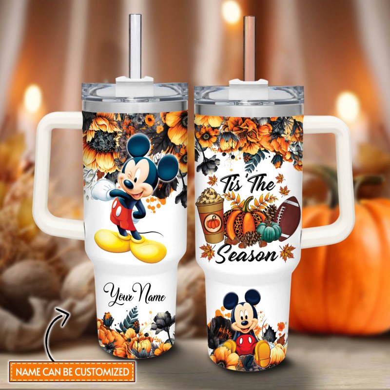 Mickey Mouse And Friends Cartoon Custom Stanley Quencher 40oz Stainless Steel Tumbler With Handle Pbs7q.jpg