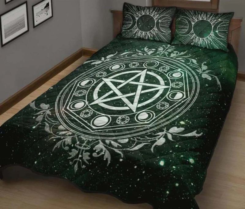 Celtic Quilt Bed Set Wicca Green 1 66938.1627472524.jpg