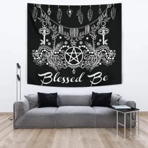 Celtic Blessed Be Wicca Tapestry 1 94148.1627030394.jpg