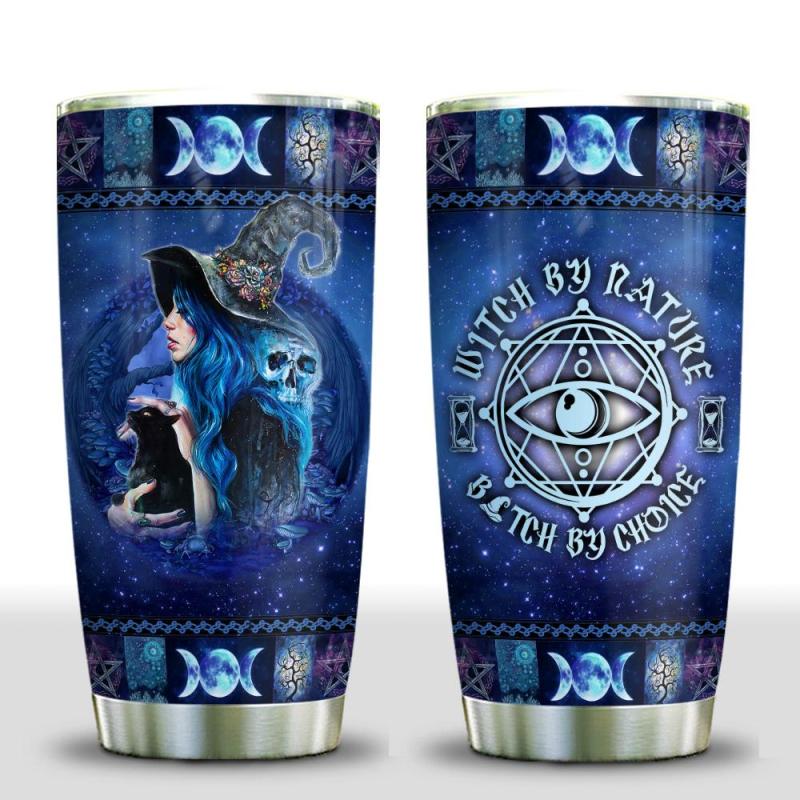 Blue Witch By Nature Stainless Steel Tumbler 2003.jpg