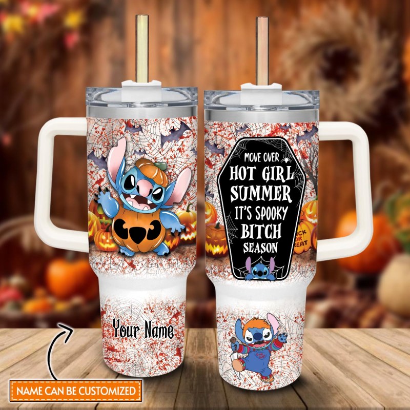 Stitch Cartoon Custom Stanley Quencher 40oz Stainless Steel Tumbler With Handle C5aa3.jpg