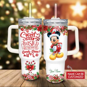 Mickey Mouse And Friends Cartoon Custom Stanley Quencher 40oz Stainless Steel Tumbler With Handle 0jgl8.jpg