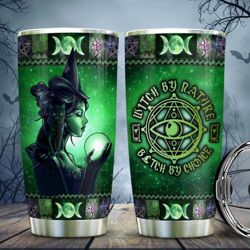 Green Witch Crystal Ball Stainless Steel Tumbler 1942.jpg