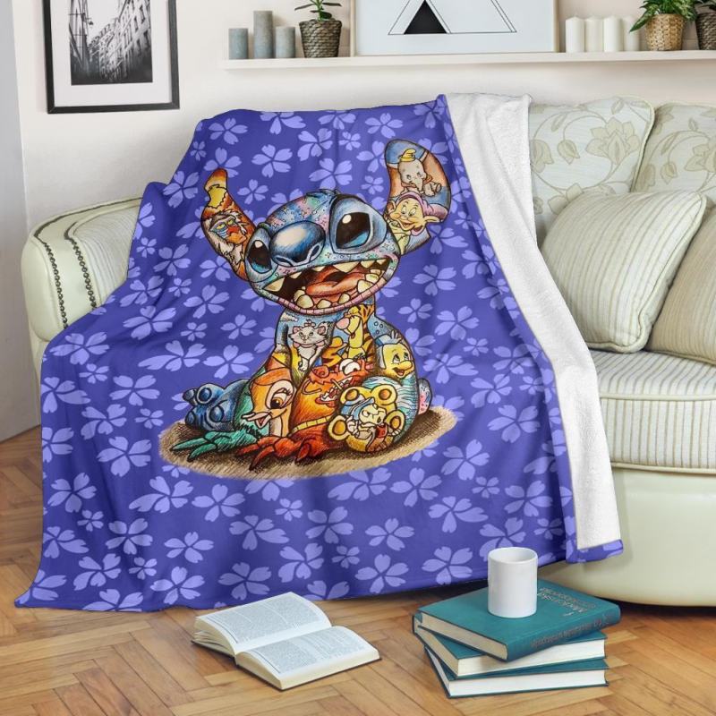 Aloha Stitch Fleece Blanket For Bedding Decor Gift Fandom Gift 1 96771f97 5700 4270 Be13 8ce1fadbaf2a.jpg