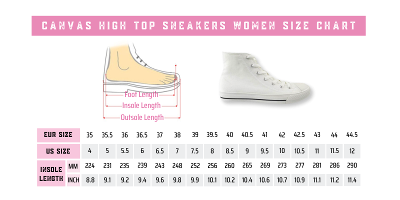 Canvas High Top Sneakers Women