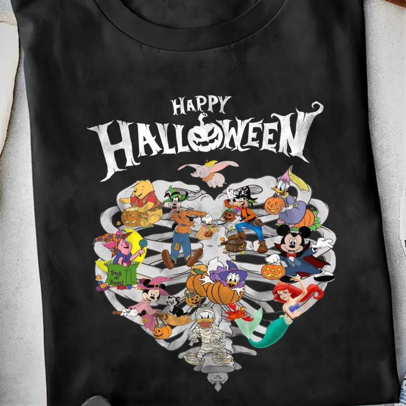 Happy Halloween Halloween Skull Heart Halloween Disney Character Lover.jpg