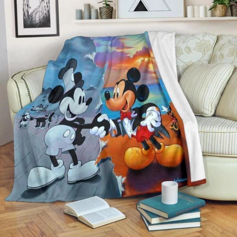 Original And Current Mickey Mouse Disney Fleece Blanket Gift For Fan Quilt Blanket Bedding Set Gift 0 1a95a040 0358 4695 A9e1 Aab476225851.jpg