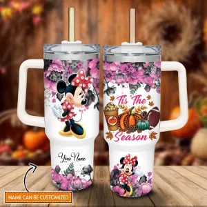 Minnie Mickey Mouse And Friends Cartoon Custom Stanley Quencher 40oz Stainless Steel Tumbler With Handle Zdskt.jpg