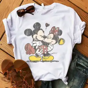 Mickey And Minnie Mouse Gift For Couple Valentine Day T Shirt.jpg