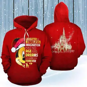 Mickey Mouse Face Christmas Quote 3d Printed Hoodiewagx1.jpg