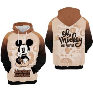 Mickey Mouse Oh Mickey You So Fine Over Print 3d Hoodie Zip Hoodie Size S 5xl 8152.jpg