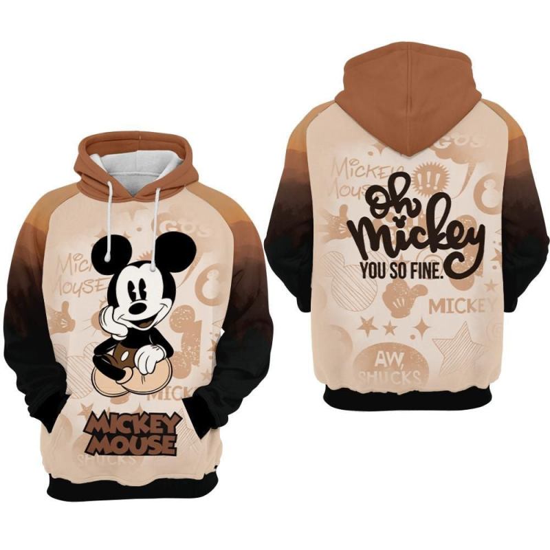 Mickey Mouse Oh Mickey You So Fine Over Print 3d Hoodie Zip Hoodie Size S 5xl 8152.jpg