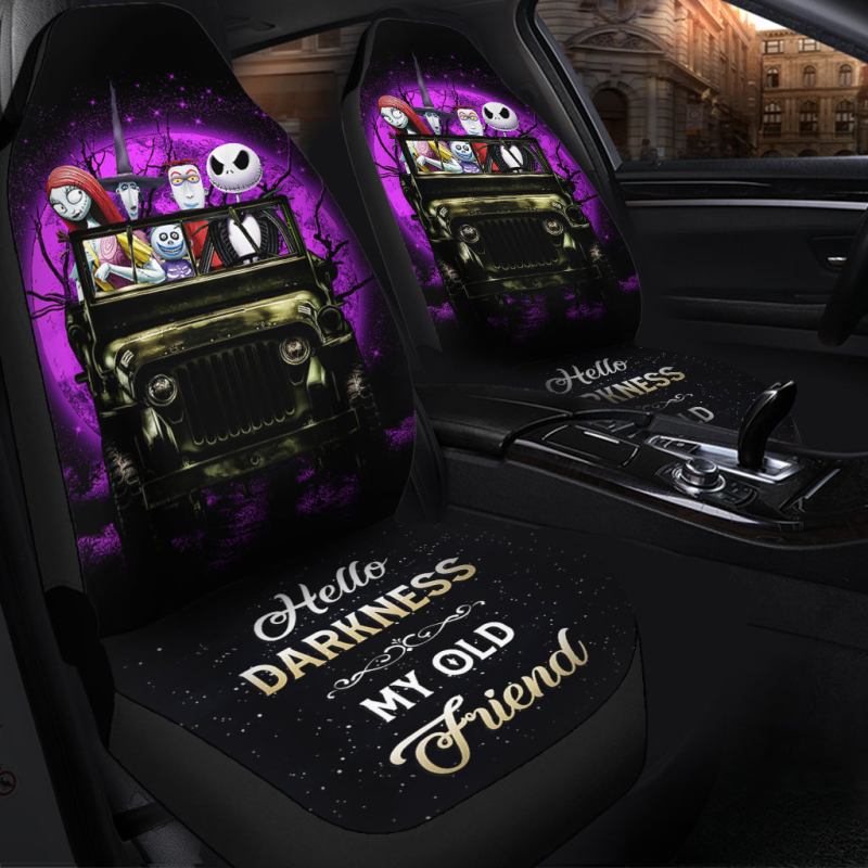 Halloweennightmarebeforechristmasmoonlightdrive Jeep Funnycarseatcoversmc.jpg