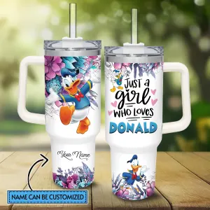 Donald Duck Mickey Mouse And Friends Cartoon Custom Stanley Quencher 40oz Stainless Steel Tumbler With Handle Inz5y.jpg