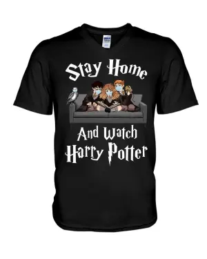 Stay Home And Watch Harry Potter V Neck 8b792a4d Ca59 42f0 Af44 7174f283a315.jpg