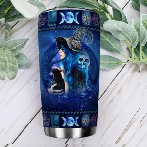 Blue Witch By Nature Stainless Steel Tumbler 7926.jpg