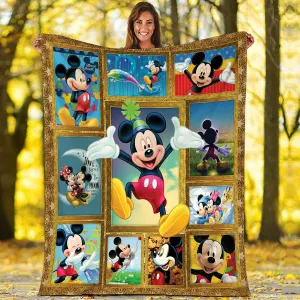 Mickey Blanket Quilt Fleece Blanket Quilt54716.jpg