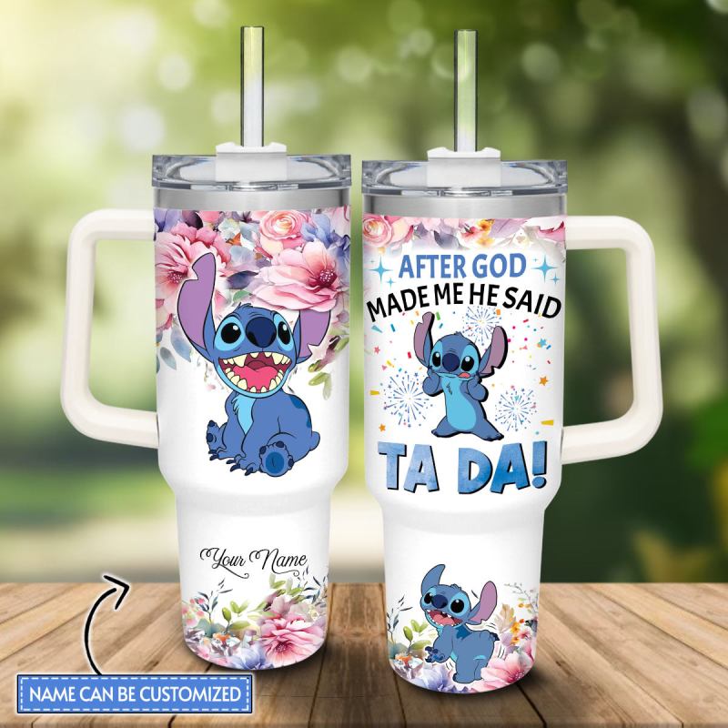 Stitch Cartoon Custom Stanley Quencher 40oz Stainless Steel Tumbler With Handle Mtpzj.jpg