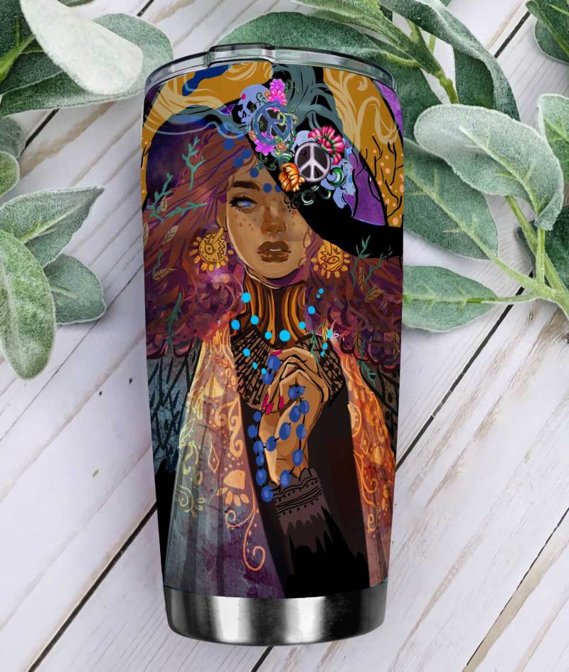 Hippie Witch Stainless Steel Tumbler 2962.jpg