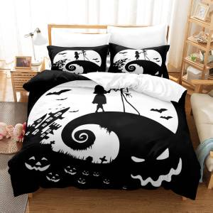 Thenightmarebeforechristmasbeddingsetduvetcoversbedsheets Customartzshowercurtain1.jpg