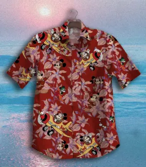 Astronaut Mickey Vintage Mickey Disney Hawaiian Graphic Print Short Sleeve Hawaiian Casual Shirtrdxuy.jpg