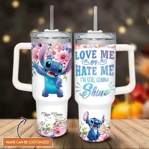 Stitch Cartoon Custom Stanley Quencher 40oz Stainless Steel Tumbler With Handle Krbwr.jpg