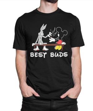 Bugs Bunny And Mickey Mouse Best Buds T Shirt Hoodie Sweater Size S 5xl 6087.jpg