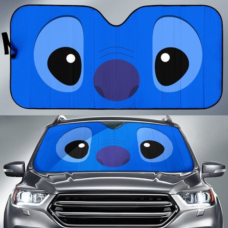 Stitch Cute Car Sun Shade 0.jpg