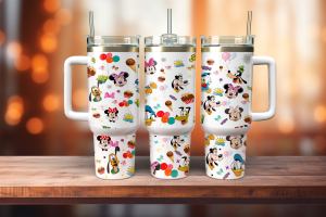 Mickey And Friends Disney Cartoon Custom Stanley Quencher 40oz Stainless Steel Tumbler With Handle O1p99 Scaled 1.jpg