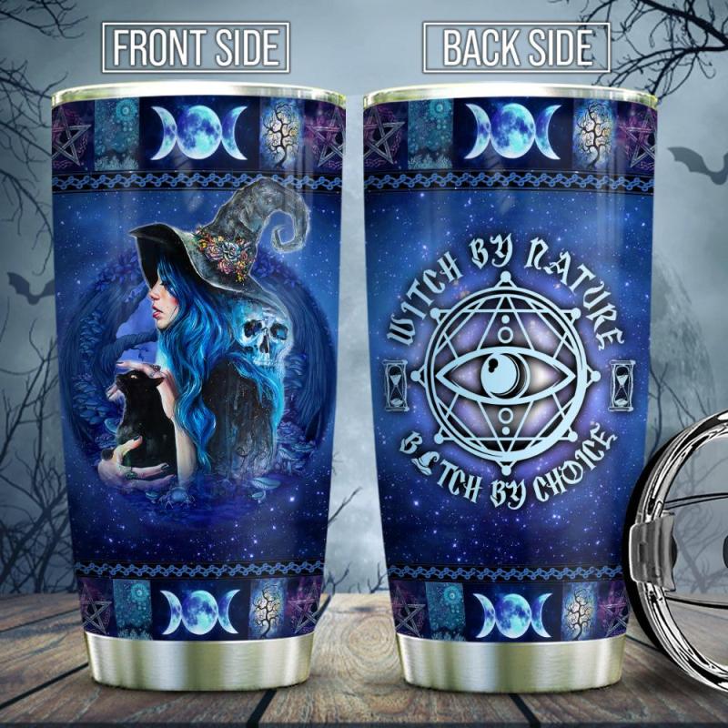 Blue Witch By Nature Stainless Steel Tumbler 1195.jpg