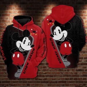 Disney Mickey Mouse Cute Lover Ii 3d Hoodie Zip Hoodie Size S 5xl 4028.jpg