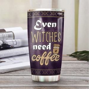 1631616859875 Even Witches Need Coffee Aegb1409002z Stainless Steel Tumbler Mk2.jpg