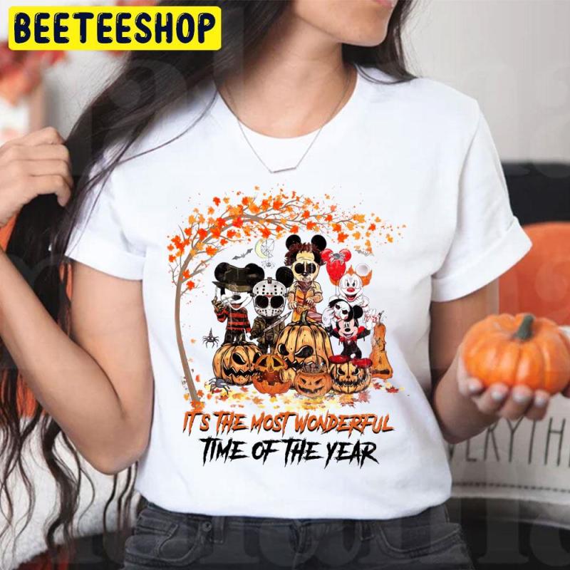 Its The Most Wonderful Time Of The Year Mickey Cosplay Horror Killer Trending Unisex Tshirtgltvs.jpg