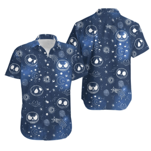 Jack Skellington Button Down Shirt Nightmare Before Christmas Hawaiian Shirt Lt241023.png