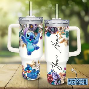 Stitch Cartoon Custom Stanley Quencher 40oz Stainless Steel Tumbler With Handle Gwymu.jpg