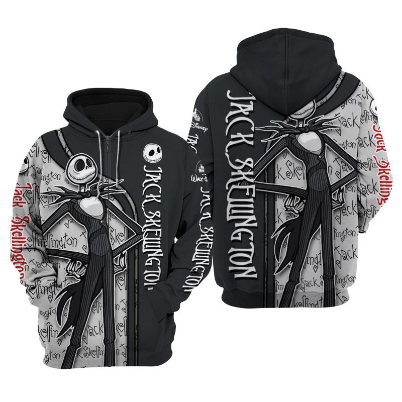 Jack Skellington Disney Unisex Cartoon Graphic 3d Hoodie78fqd.jpg