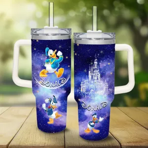 Donald Duck Mickey Mouse And Friends Cartoon Custom Stanley Quencher 40oz Stainless Steel Tumbler With Handle Sfcbn.jpg