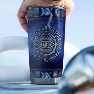 Blue Witch Nature And Black Cat Stainless Steel Tumbler 3922.jpg