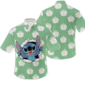 Stitch Shirt Cute Stitch Face Hawaiian Shirt Disney Stitch Button Down Shirt Green Nhy06092023 Mk 3a1e7ca45259fc08c28ba198442f667f.jpg