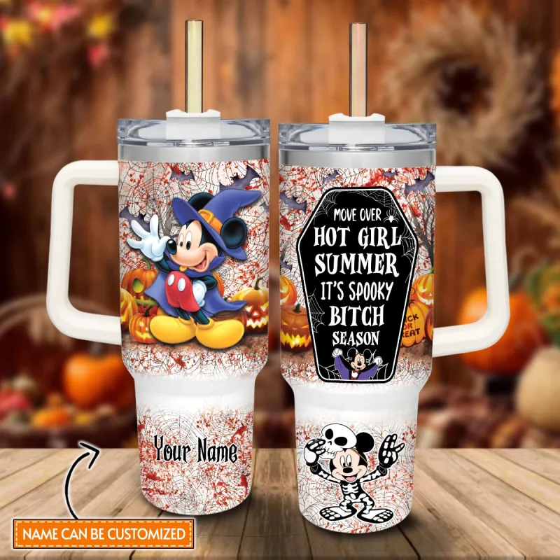 Mickey Mouse And Friends Cartoon Custom Stanley Quencher 40oz Stainless Steel Tumbler With Handle Rwg1j.jpg