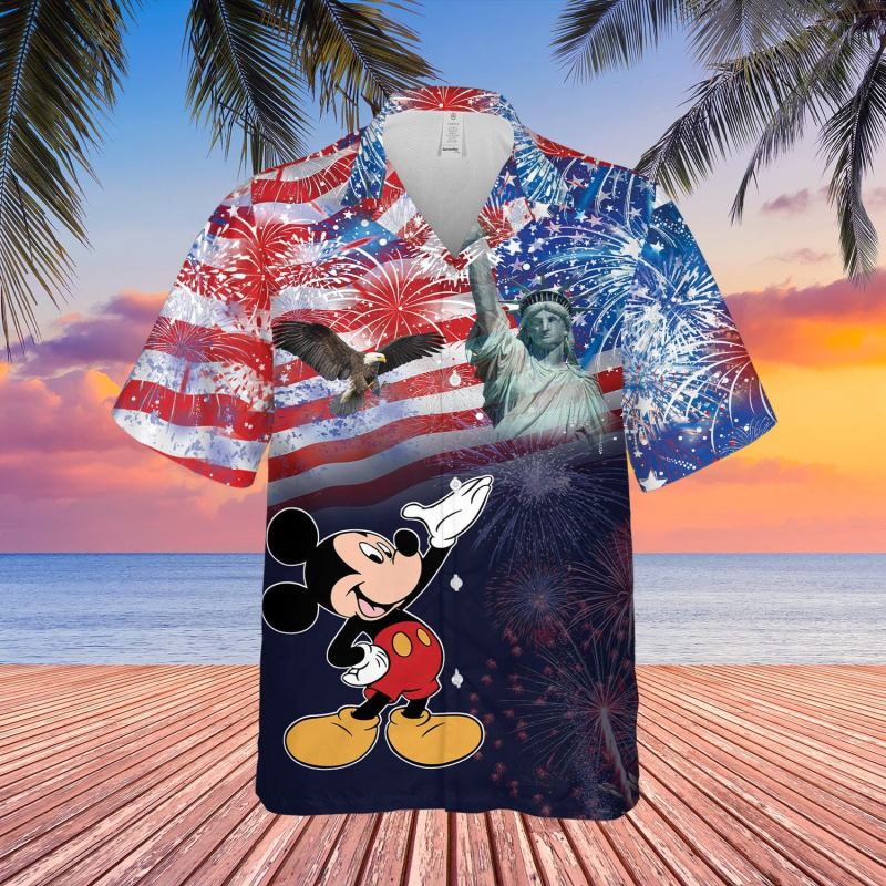 Us Flag Firework Patriot Day Disney July 4th Independence Day Aloha Mickey Mouse Hawaii Shirt6qqog.jpg