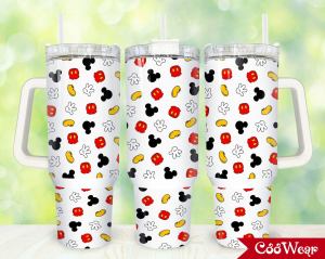 Mickey The Mouse Disney Cartoon Custom Stanley Quencher 40oz Stainless Steel Tumbler With Handle Skyhq.jpg