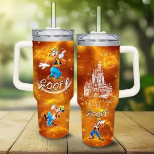 Goofy Mickey Mouse And Friends Cartoon Custom Stanley Quencher 40oz Stainless Steel Tumbler With Handle Gm6bm.jpg