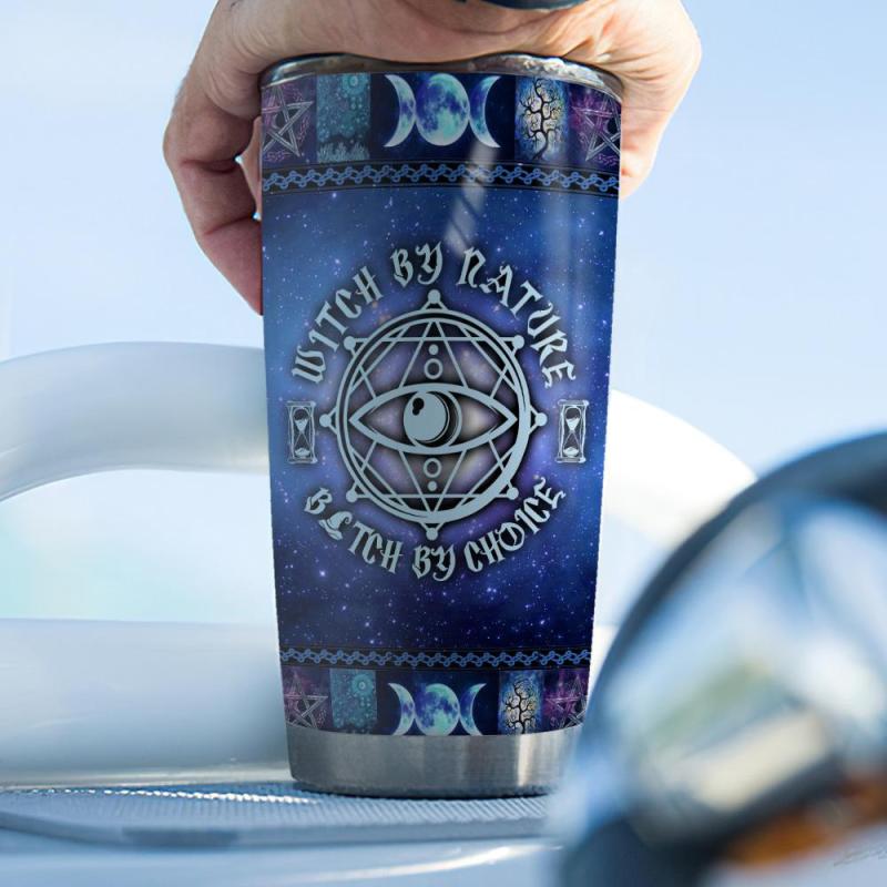 Blue Witch By Nature Stainless Steel Tumbler 8505.jpg