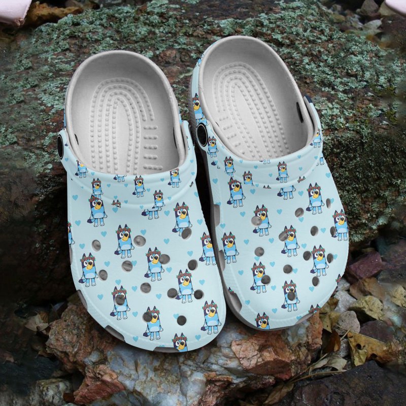 Footwearmerch Bluey Cartoon Crocs Crocband Clogs Shoes Comfortable For Men Women And Kids 7wmgx.jpg