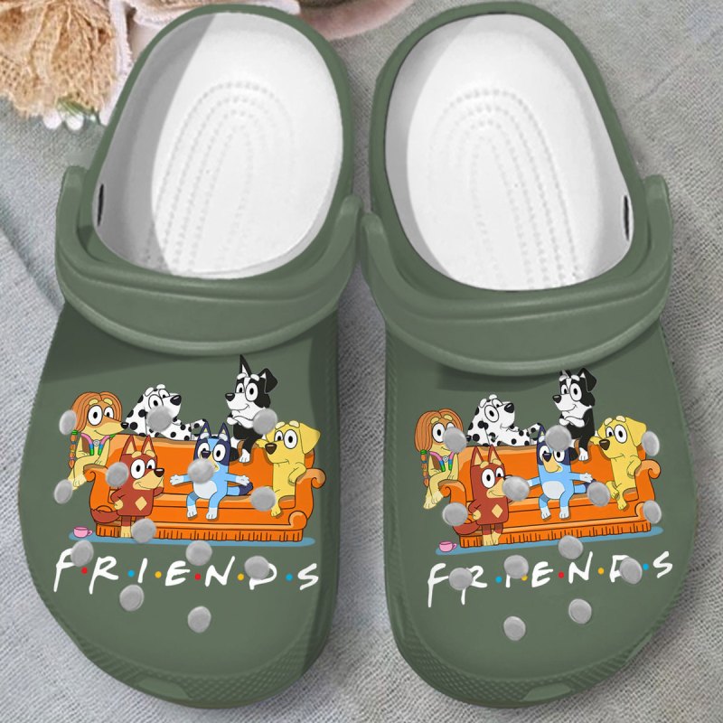 Footwearmerch Bluey Cartoon Crocs Crocband Clogs Shoes Comfortable For Men Women And Kids 9ffce.jpg