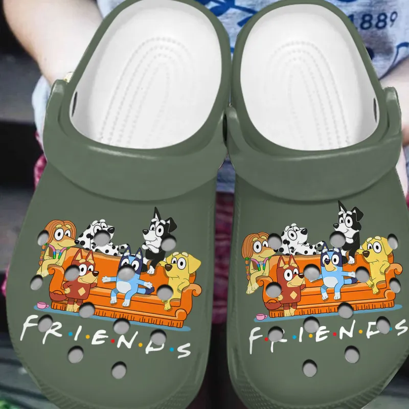 Footwearmerch Bluey Cartoon Crocs Crocband Clogs Shoes Comfortable For Men Women And Kids Gbxgm.jpg