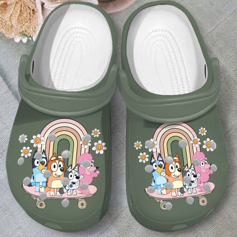 Footwearmerch Bluey Cartoon Crocs Crocband Clogs Shoes Comfortable For Men Women And Kids Nrimo.jpg